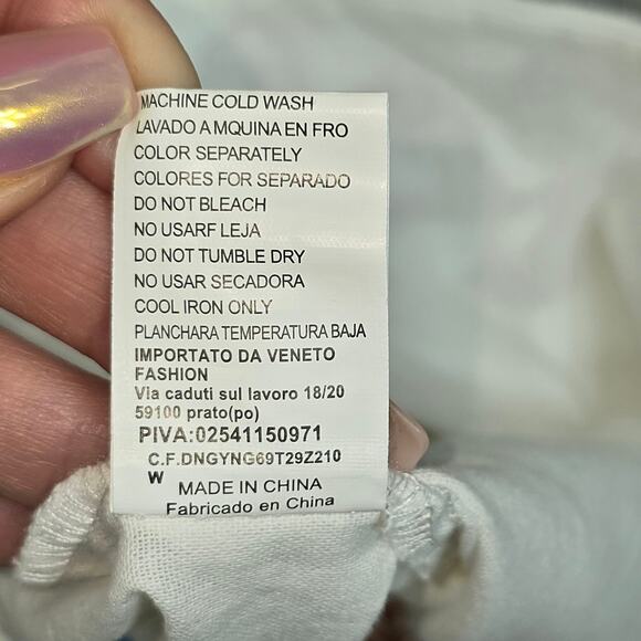 Modamalfi Wide Leg Palazzo Pants Womens Elastic Waist Band Embroidered Boho NEW - Picture 6 of 15